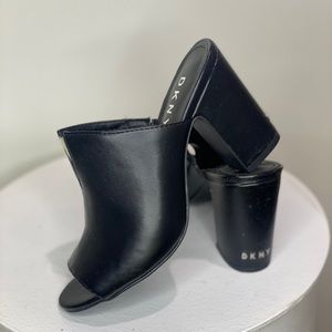 Leather DKNY mules